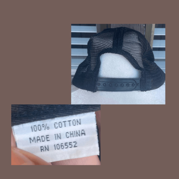 Yosemite Trucker Hat | Brown/Black Mesh Snapback | Vintage Outdoor - Picture 2 of 3